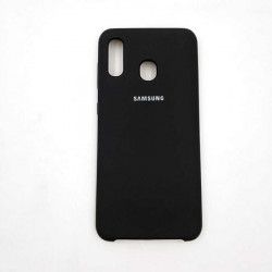 Husa protectie spate silicon soft pentru Samsung Galaxy A20/A30 bumper ultraslim Negru BBL1173 