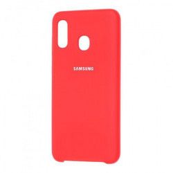Husa protectie spate silicon soft pentru Samsung Galaxy A20/A30 bumper ultraslim Rosu BBL1177