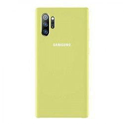 Husa protectie spate silicon soft pentru Samsung Galaxy Note 10 bumper ultraslim Verde BBL1163 