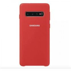 Husa protectie spate silicon soft pentru Samsung Galaxy S10 bumper ultraslim Rosu BBL984 