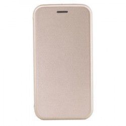 Husa protectie tip portofel pentru Samsung Galaxy S8 Gold Fine Touch 