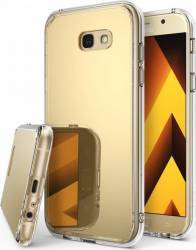 Husa Ringke Samsung Galaxy A7 2017 Mirror Royal Gold + Bonus folie protectie display Ringke 