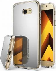 Husa Ringke Samsung Galaxy A7 2017 Mirror Silver + Bonus folie protectie display Ringke 