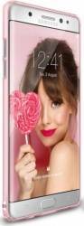 Husa Ringke Samsung Galaxy Note 7 Slim Frost Pink + Folie Ringke Invisible Screen Defender 