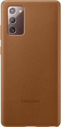 Husa Samsung Leather Cover pentru Samsung Note 20 N980 Brown 