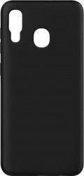 Husa Silicon Lemontti Liquid Samsung Galaxy A20e Black 