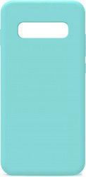Husa Silicon Lemontti Liquid Samsung Galaxy S10 G973 Tiffany Blue 