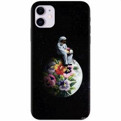 Husa silicon pentru Apple iPhone 11 Astronaut 