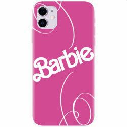 Husa silicon pentru Apple iPhone 11 Barbie 