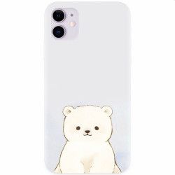Husa silicon pentru Apple iPhone 11 Bear 