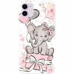 Husa silicon pentru Apple iPhone 11 Elefant 