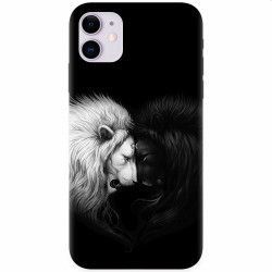 Husa silicon pentru Apple iPhone 11 Lions 