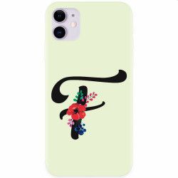 Husa silicon pentru Apple iPhone 11 Litera F 