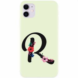 Husa silicon pentru Apple iPhone 11 Litera R 