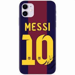 Husa silicon pentru Apple iPhone 11 Messi 0 