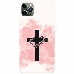 Husa silicon pentru Apple iPhone 11 Pro Max Cross 