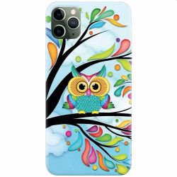 Husa silicon pentru Apple iPhone 11 Pro Owl 101 