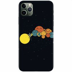 Husa silicon pentru Apple iPhone 11 Pro Max Selfie Planet