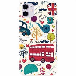 Husa silicon pentru Apple iPhone 11 Welcome In London 