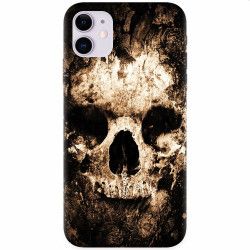 Husa silicon pentru Apple iPhone 11 Zombie Skull 