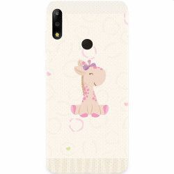 Husa silicon pentru Asus ZenFone Max Pro M2 Giraffe Cute 