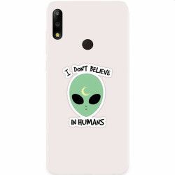 Husa silicon pentru Asus ZenFone Max Pro M2 I Dont Believe In Humans 
