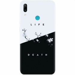 Husa silicon pentru Huawei Y7 2019 Life Vs Death 