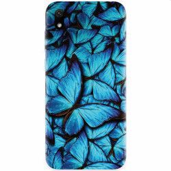 Husa silicon pentru Huawei Y5 2019 Blue Butterfly 101 