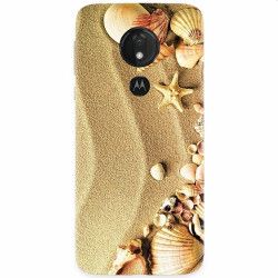 Husa silicon pentru Motorola Moto G7 Power Beach Sand Gold 