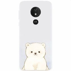 Husa silicon pentru Motorola Moto G7 Power Bear 