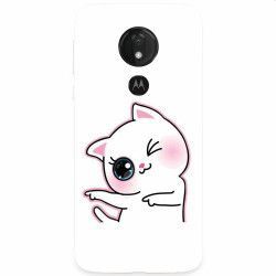Husa silicon pentru Motorola Moto G7 Power Cute Kitty 