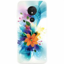 Husa silicon pentru Motorola Moto G7 Power Flower 011 