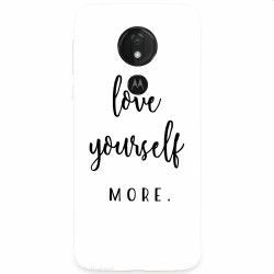 Husa silicon pentru Motorola Moto G7 Power Love Yourself More 