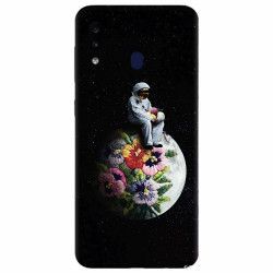 Husa silicon pentru Samsung Galaxy A20 Astronaut 