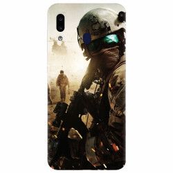 Husa silicon pentru Samsung Galaxy A20e Battlefield 