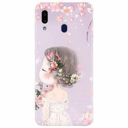Husa silicon pentru Samsung Galaxy A20e Girl 001 