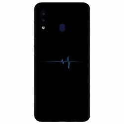 Husa silicon pentru Samsung Galaxy A20e Heartbeat 