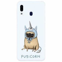 Husa silicon pentru Samsung Galaxy A40 Pugicorn 