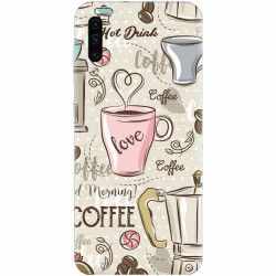 Husa silicon pentru Samsung Galaxy A50 Coffe And Donuts 