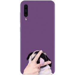 Husa silicon pentru Samsung Galaxy A50 Cute Dog 2 