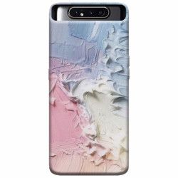 Husa silicon pentru Samsung Galaxy A80 Paint 