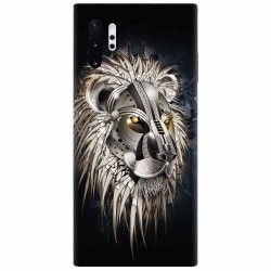 Husa silicon pentru Samsung Galaxy Note 10 Plus Abstract Lion 001 