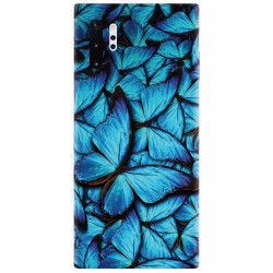 Husa silicon pentru Samsung Galaxy Note 10 Plus Blue Butterfly 101