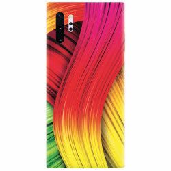 Husa silicon pentru Samsung Galaxy Note 10 Plus Colorful Abstract 