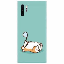 Husa silicon pentru Samsung Galaxy Note 10 Plus Cute Corgi 