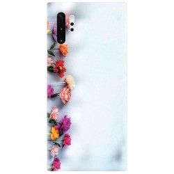 Husa silicon pentru Samsung Galaxy Note 10 Plus Flowers