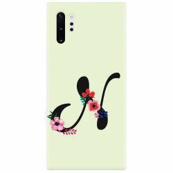 Husa silicon pentru Samsung Galaxy Note 10 Plus Litera N 