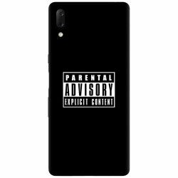 Husa silicon pentru Sony Xperia L3 Parental Advisory 