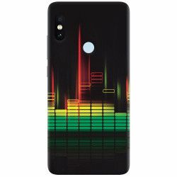 Husa silicon pentru Xiaomi Mi 8 Abstract Dj Sound System 
