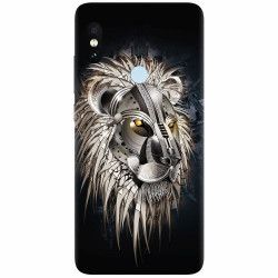 Husa silicon pentru Xiaomi Mi 8 Abstract Lion 001 